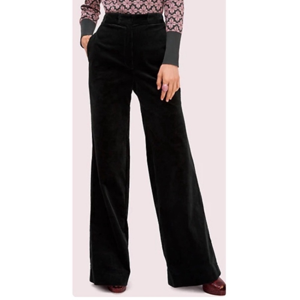 Kate Spade Modern Cord High Waisted Corduroy Flared Women’s Trouser Pants Size 2